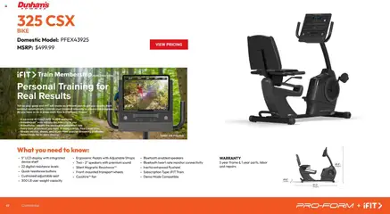 Preview of Dunham's Sports weekly ads valid from 20.11.2025 | Page: 17 | Products: Press, Shelf, Weight, Fan