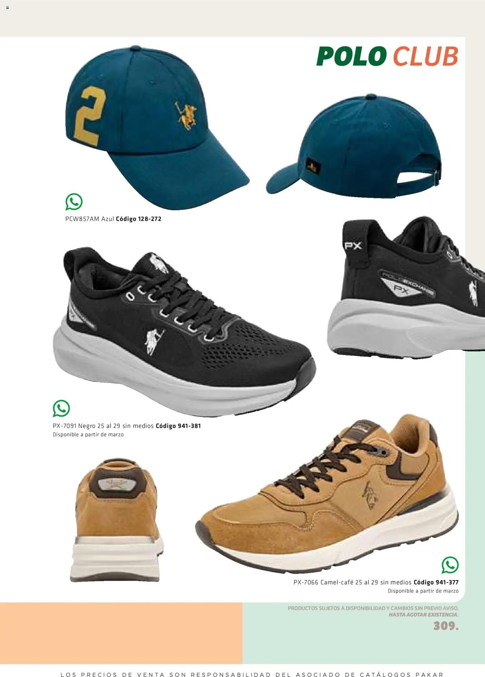 Nuevas ofertas de SC Pakar válidas en toda la República Mexicana desde el 27.02.2026. ¡Encuentra las mejores ofertas en SC Pakar catálogo Premium Men Tomo 1! | Página: 309