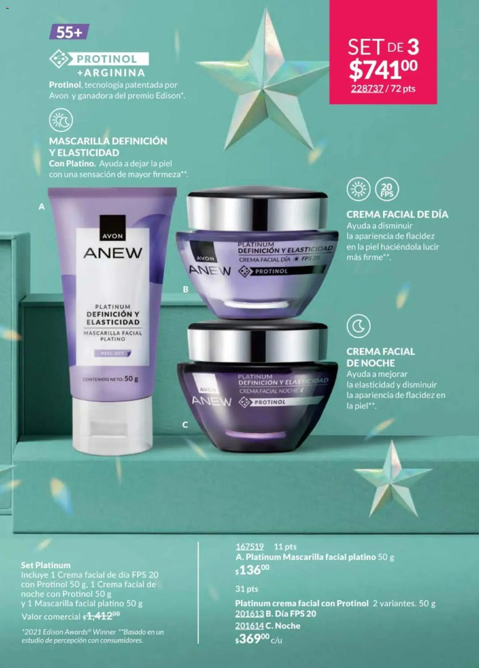 Nuevas ofertas de AVON válidas en toda la República Mexicana desde el 07.11.2025. ¡Encuentra las mejores ofertas en AVON campaña 17 2025! | Página: 99 | Productos: Crema, Mascarilla