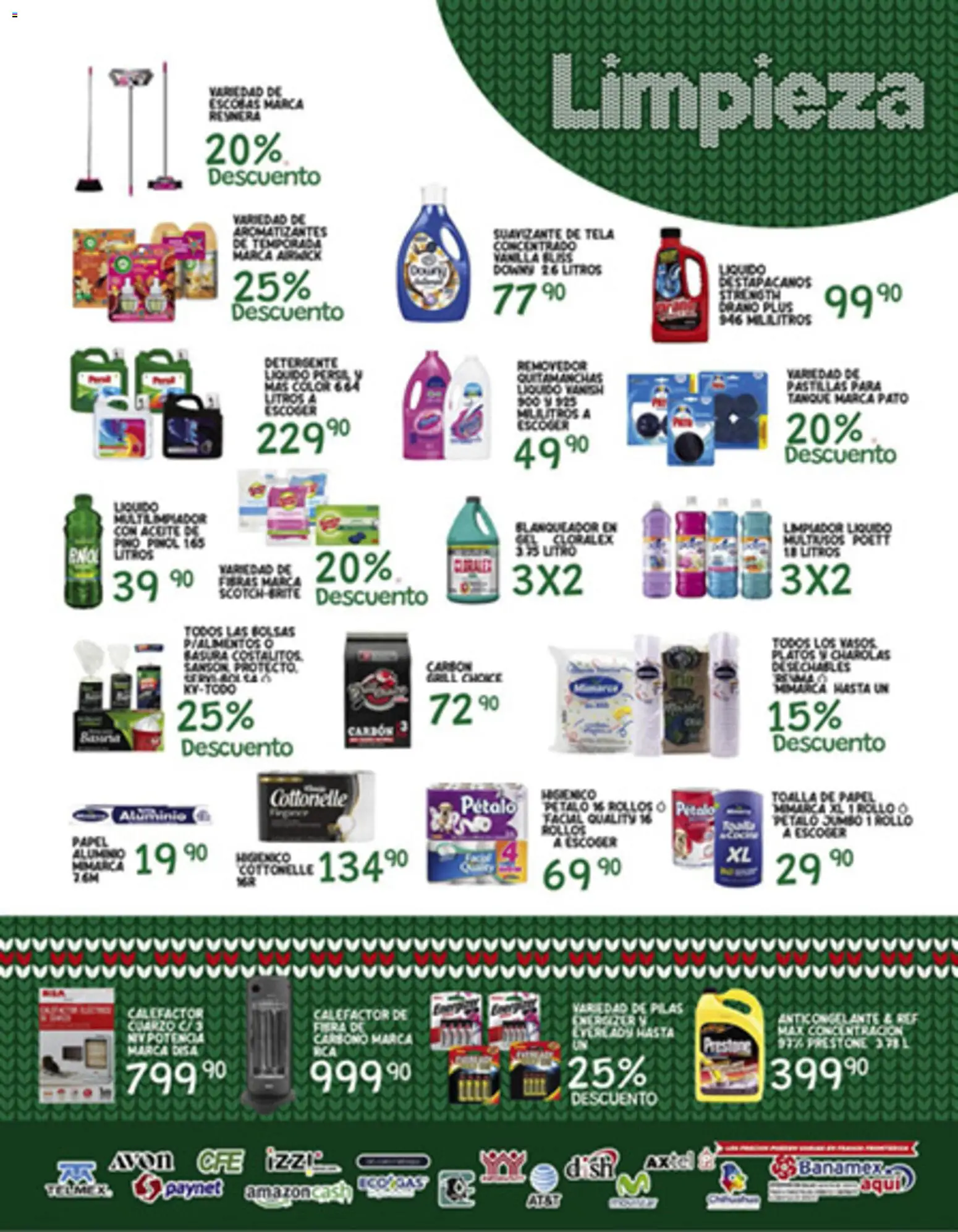 Nuevas ofertas de Alsuper válidas en toda la República Mexicana desde el 05.12.2025. ¡Encuentra las mejores ofertas en Alsuper folleto Chihuahua Estado! | Página: 5 | Productos: Suavizante, Bowl, Vasos, Calefactor