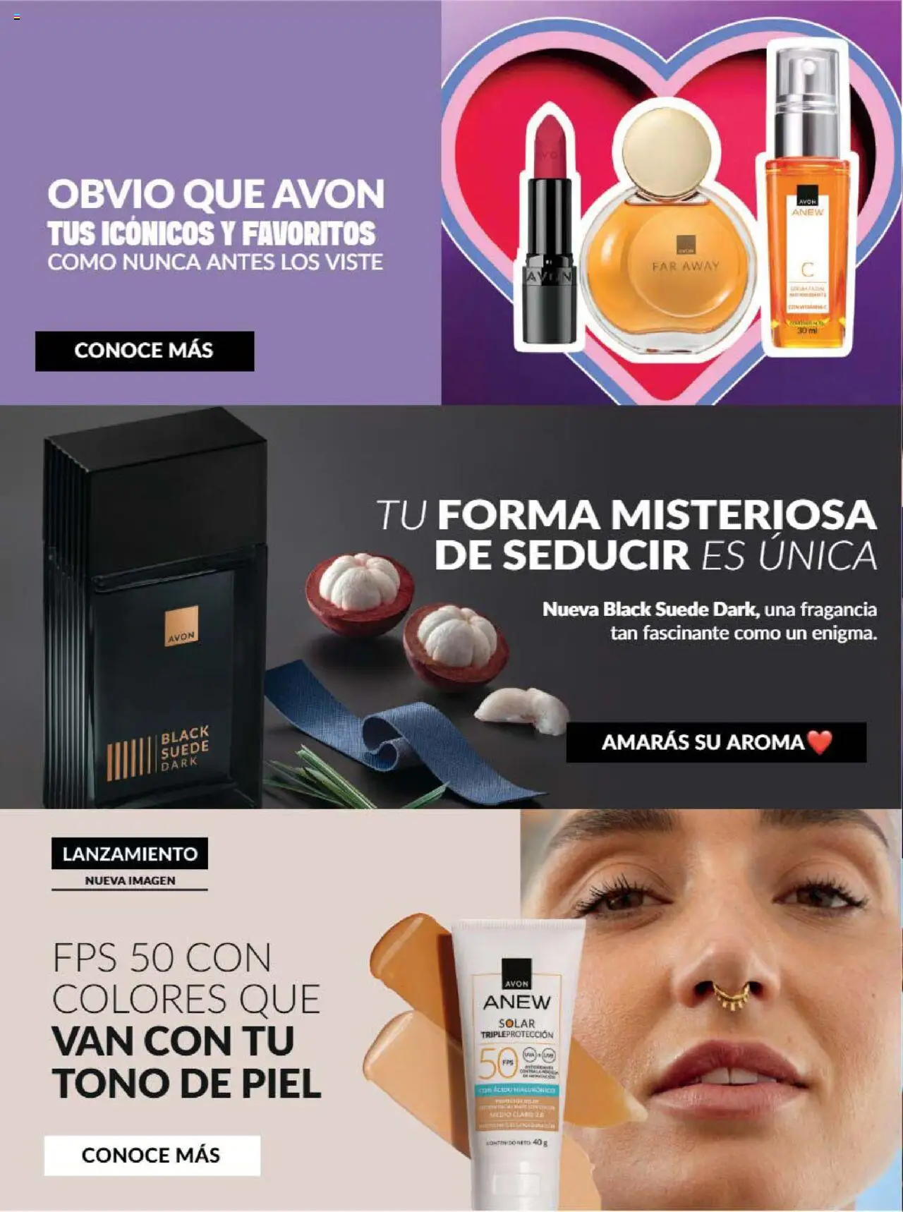 Nuevas ofertas de AVON válidas en toda la República Mexicana desde el 09.08.2025. ¡Encuentra las mejores ofertas en AVON - Campaña 13 2025! | Página: 4 | Productos: Serum, Perfume, Fragancia