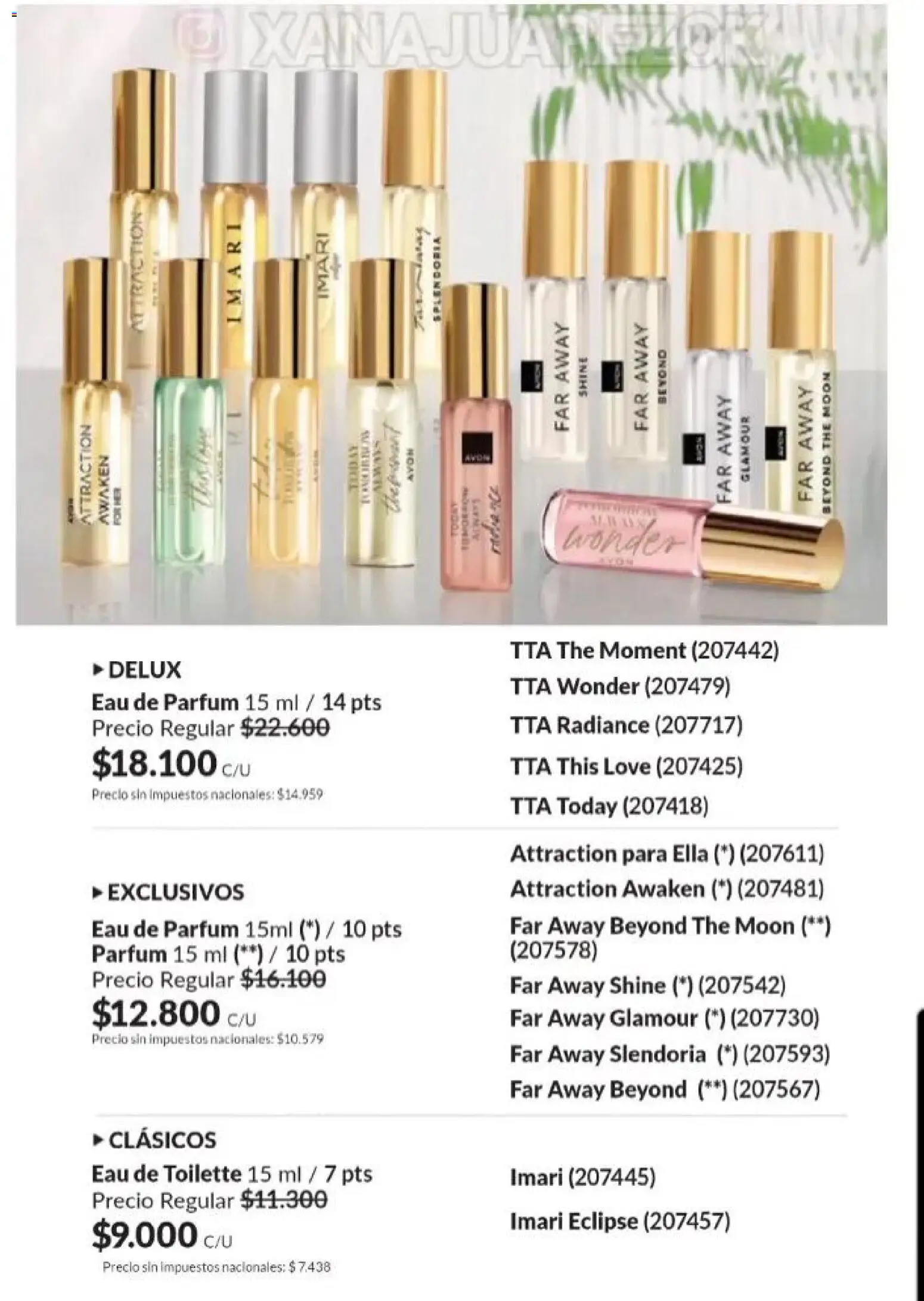 Catálogo AVON Campaña 15/2025 │ válido desde el 23.10.2025 | Página: 84 | Productos: Eau de toilette