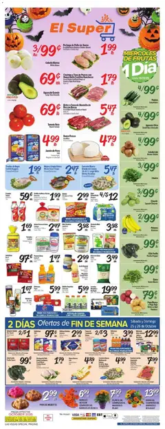 Preview of El Super weekly ads valid from 22.10.2025