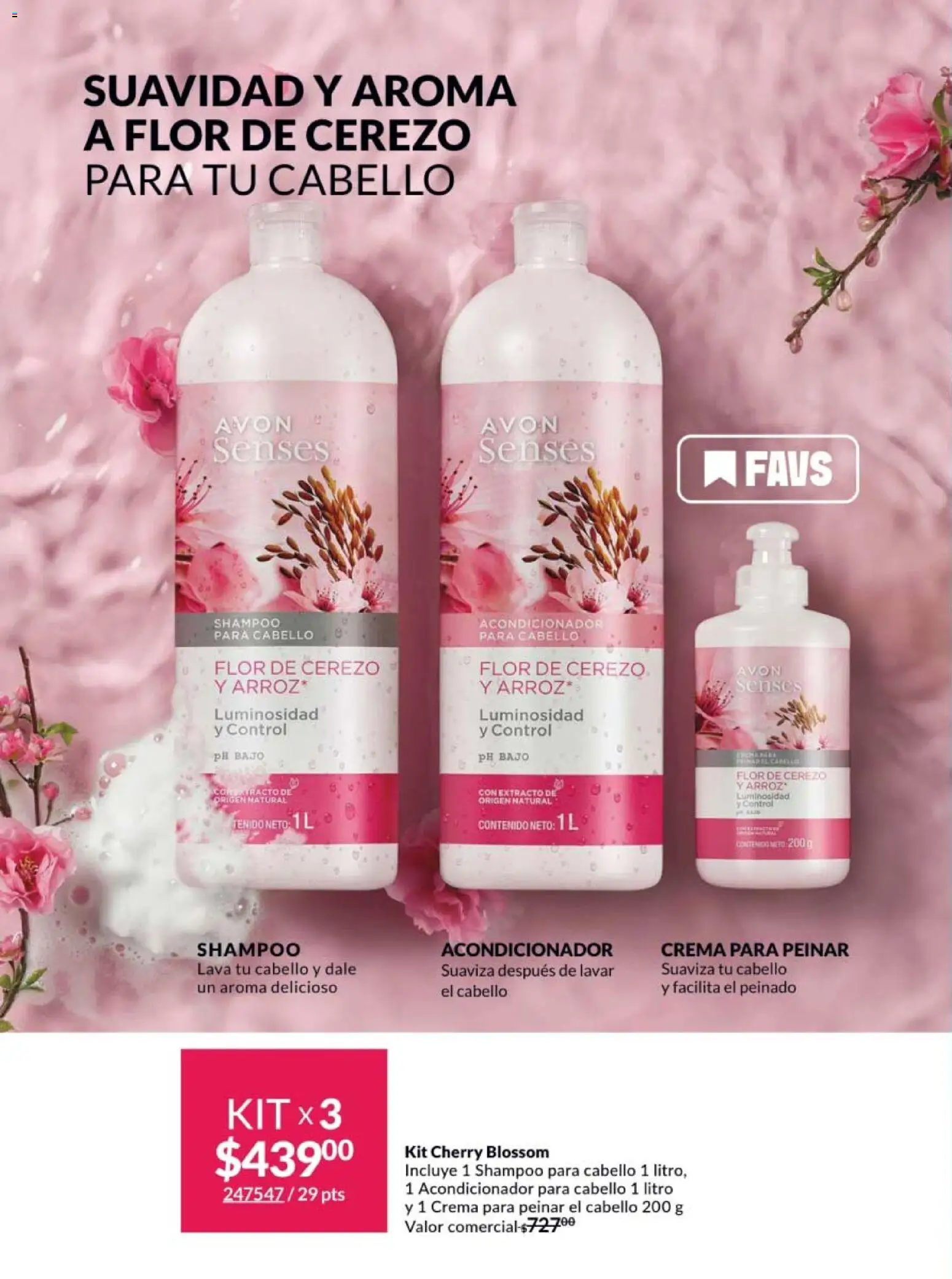 Nuevas ofertas de AVON válidas en toda la República Mexicana desde el 20.02.2026. ¡Encuentra las mejores ofertas en AVON campaña 4 2026! | Página: 180 | Productos: Crema, Arroz, Acondicionador