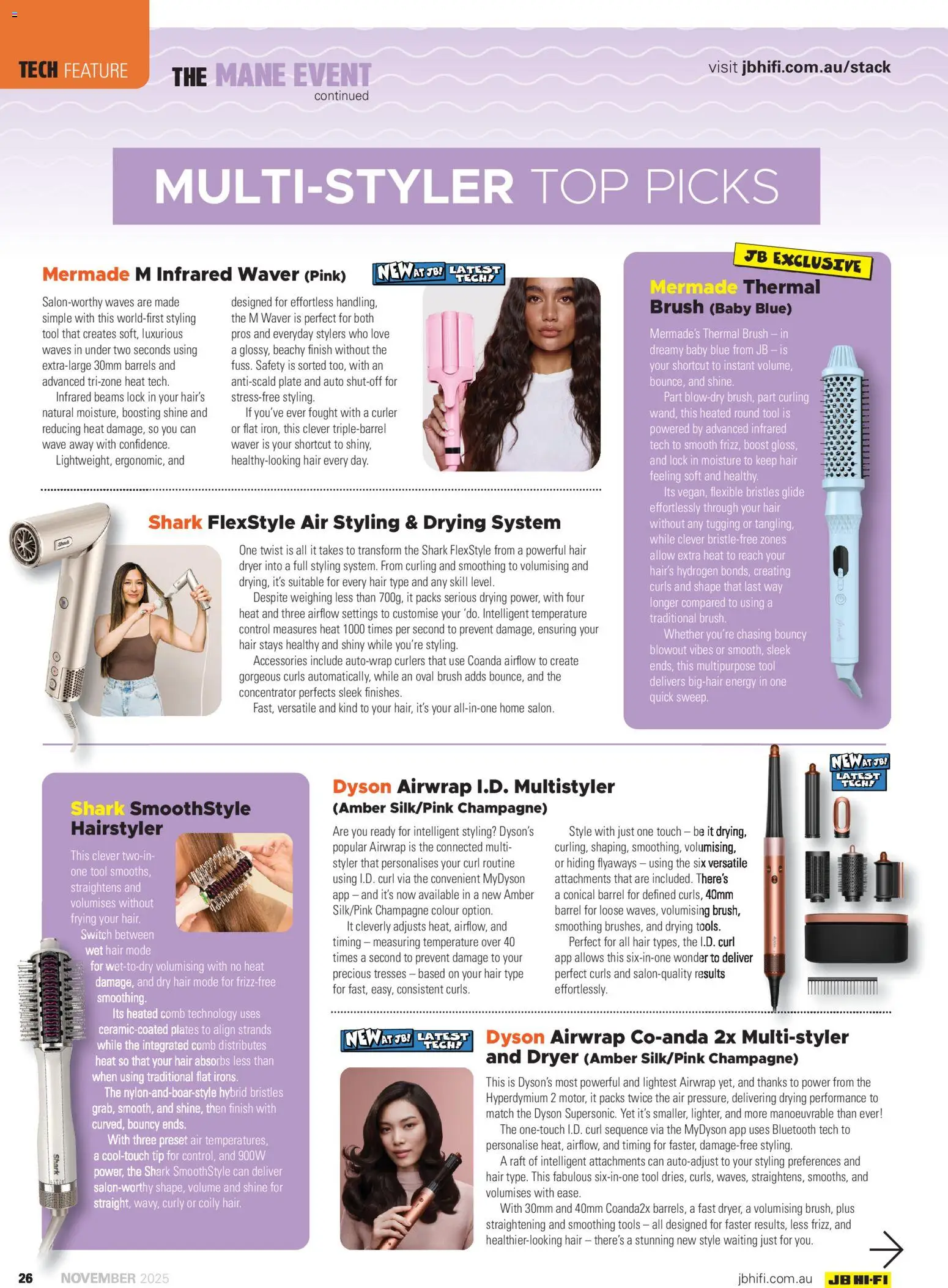JB Hi-Fi catalogue - valid from 01.11.2025 | Page: 26 | Products: Curly, Curling, Curlers, Multipurpose