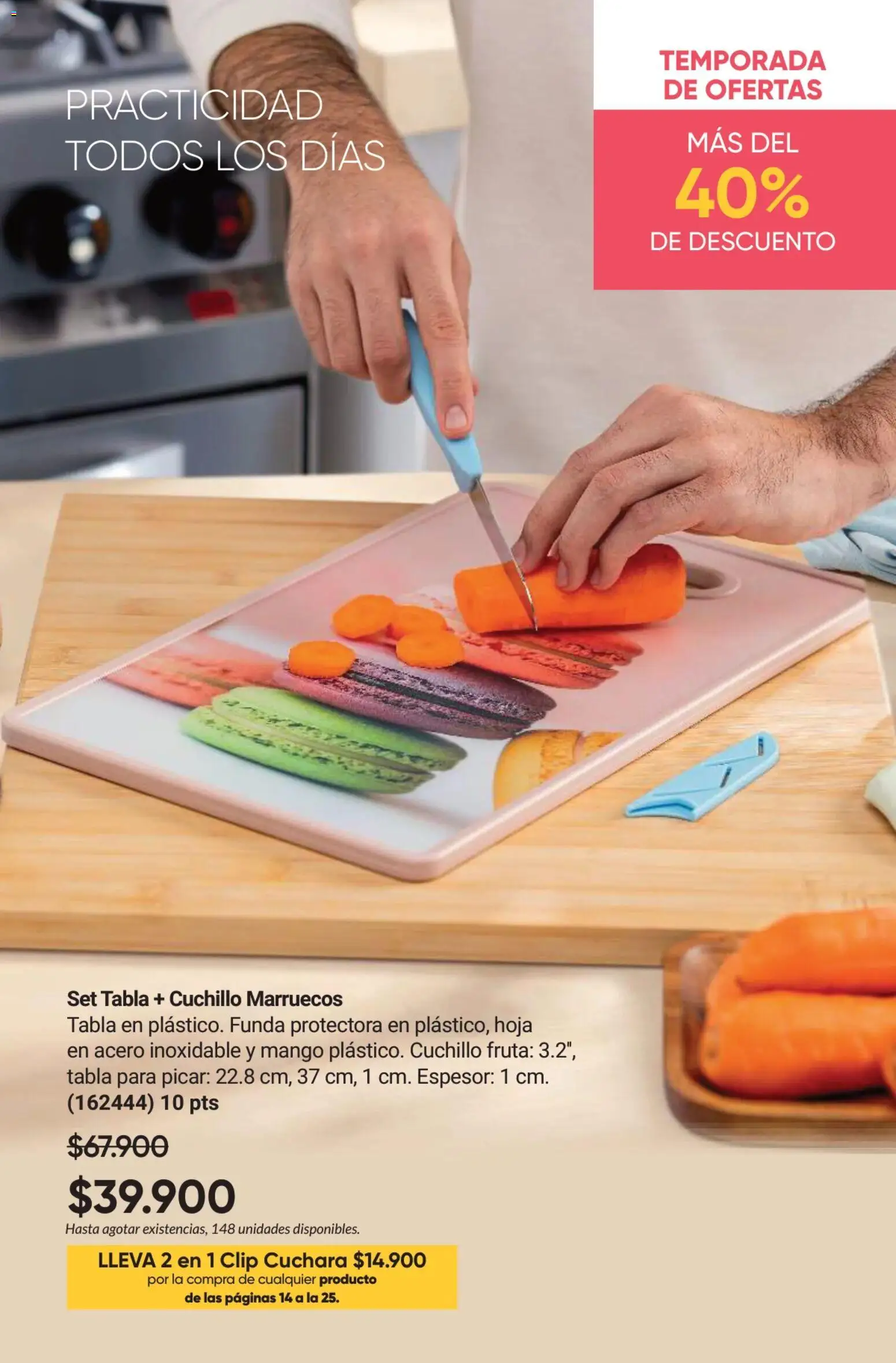 Avon revista - valida desde el 01.02.2026 | Página: 19 | Productos: Mango, Cuchara, Cuchillo