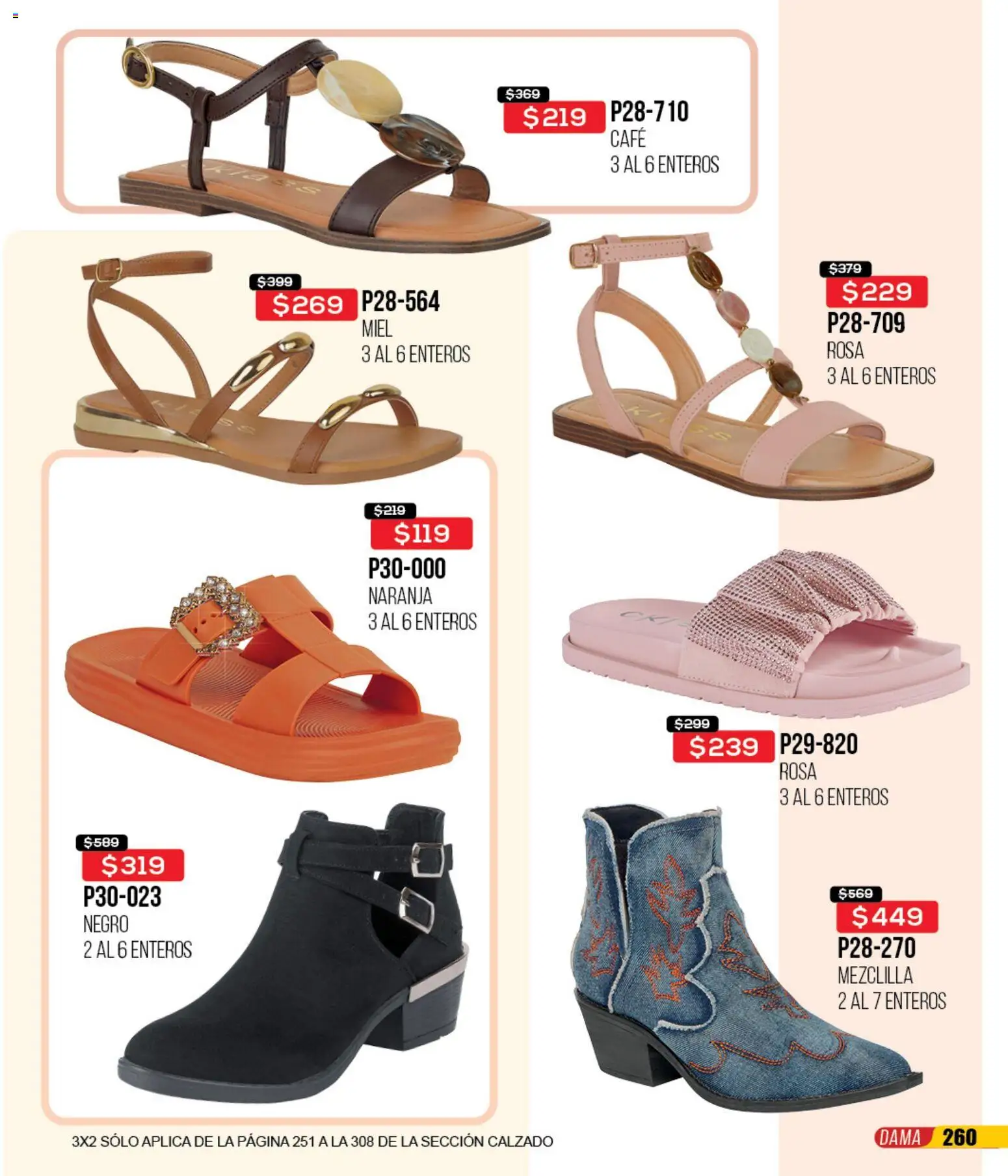 Nuevas ofertas de Cklass válidas en toda la República Mexicana desde el 12.01.2026. ¡Encuentra las mejores ofertas en Cklass catálogo Mega Ofertas Calzado! | Página: 261 | Productos: Café