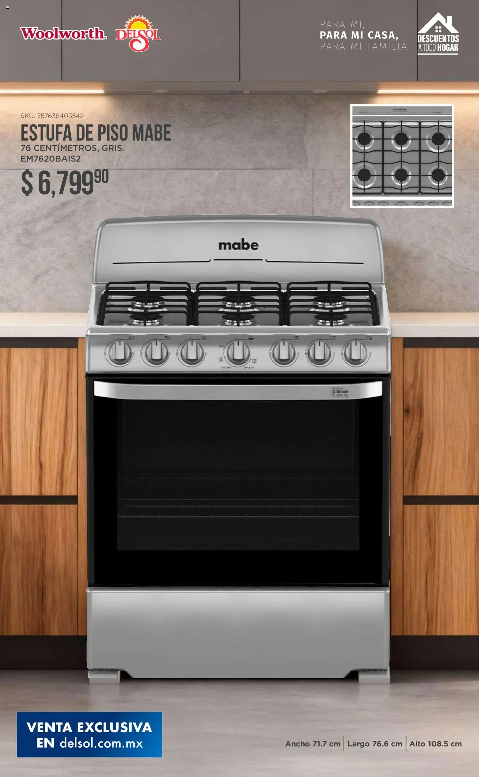 Nuevas ofertas de Del Sol y Woolworth válidas en toda la República Mexicana desde el 08.01.2026. ¡Encuentra las mejores ofertas en Del Sol y Woolworth catálogo Para mí, para mi casa, para mi familia! | Página: 8