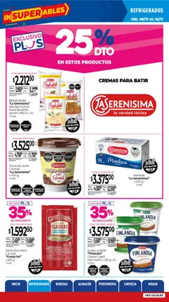 Vista previa La Anonima catálogo válido desde el 06.11.2025 | Página: 7 | Productos: Peso, Leche en polvo, Dulce de leche, Cerdo