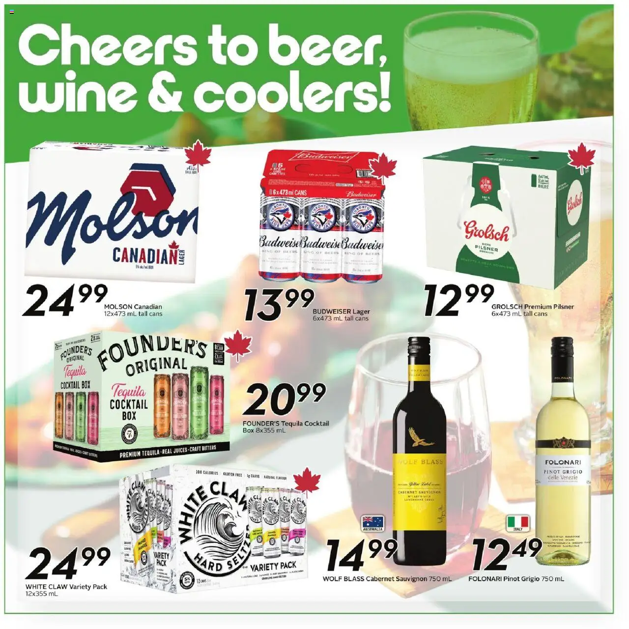 Sobeys flyer valid from 25.09.2025 | Page: 15 | Products: Box, Wine