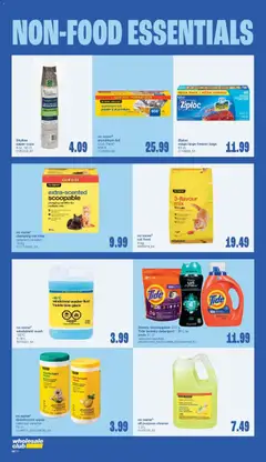 Preview of Wholesale Club weekly flyer / circulaire from shop Wholesale Club valid from 01.01.2026 | Page: 14 | Products: Freezer, Detergent