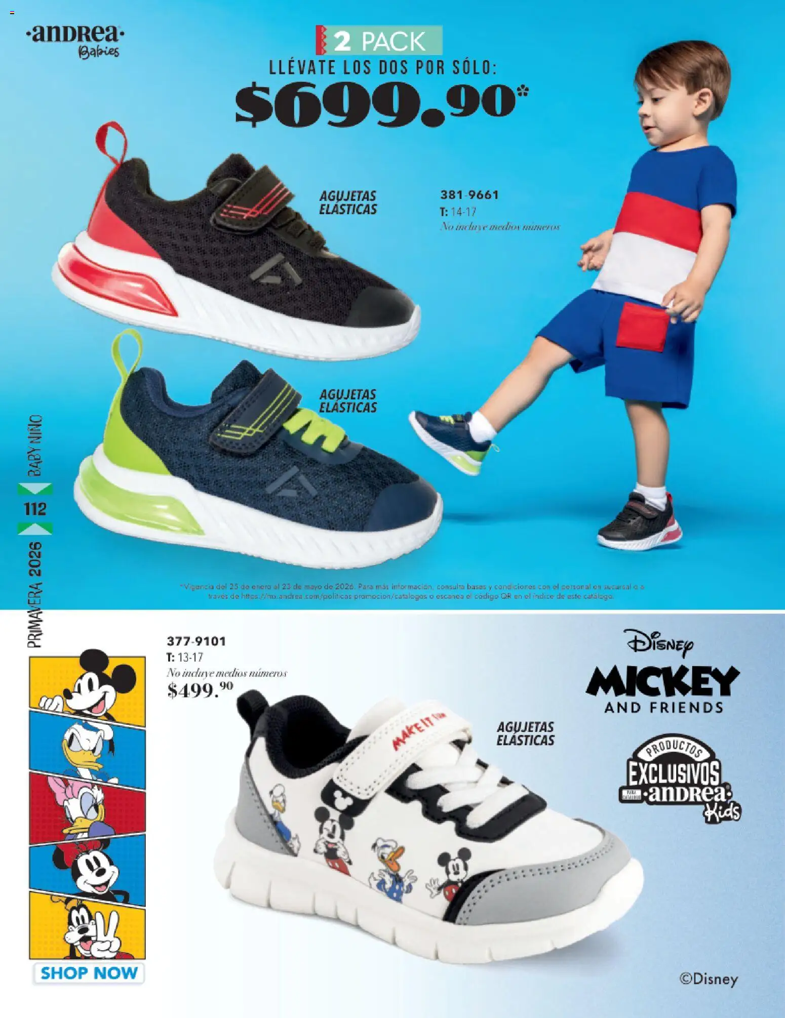 Nuevas ofertas de Andrea válidas en toda la República Mexicana desde el 25.01.2026. ¡Encuentra las mejores ofertas en Andrea catálogo Infantil Baby ! | Página: 36