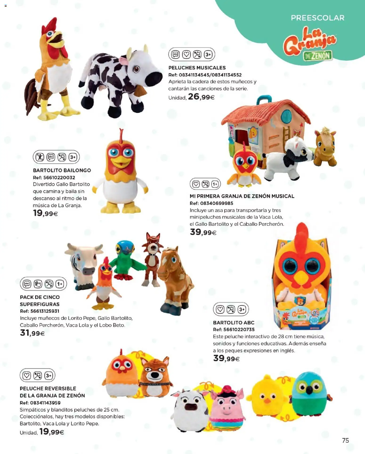 Nuevas ofertas de El Corte Inglés válidas en toda la República Mexicana desde el 27.10.2025. ¡Encuentra las mejores ofertas en El Corte Inglés catálogo Juguetes! | Página: 75