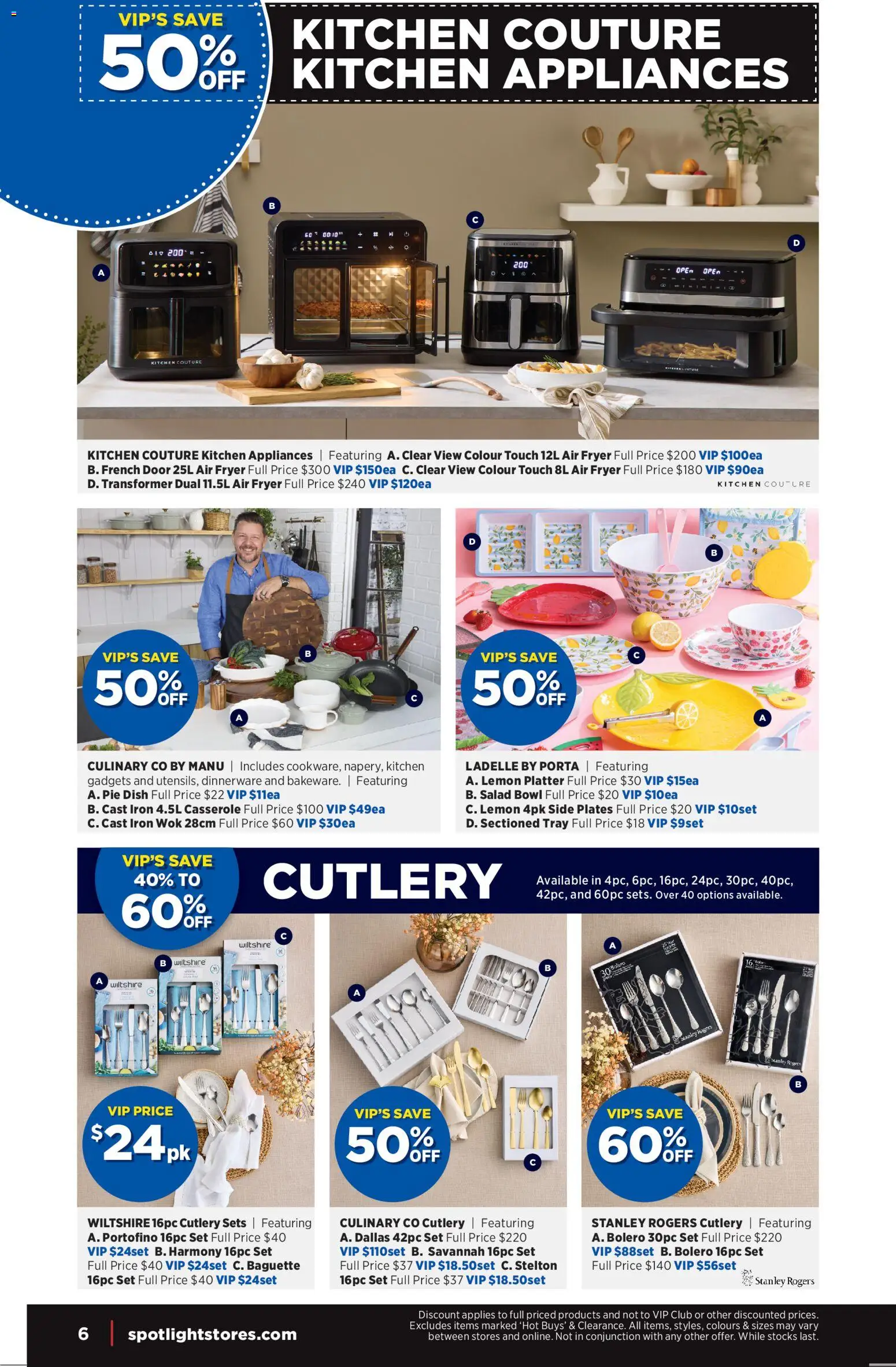 Spotlight catalogue - valid from 25.02.2026 | Page: 6 | Products: Cutlery, Salad, Lemon, Transformer