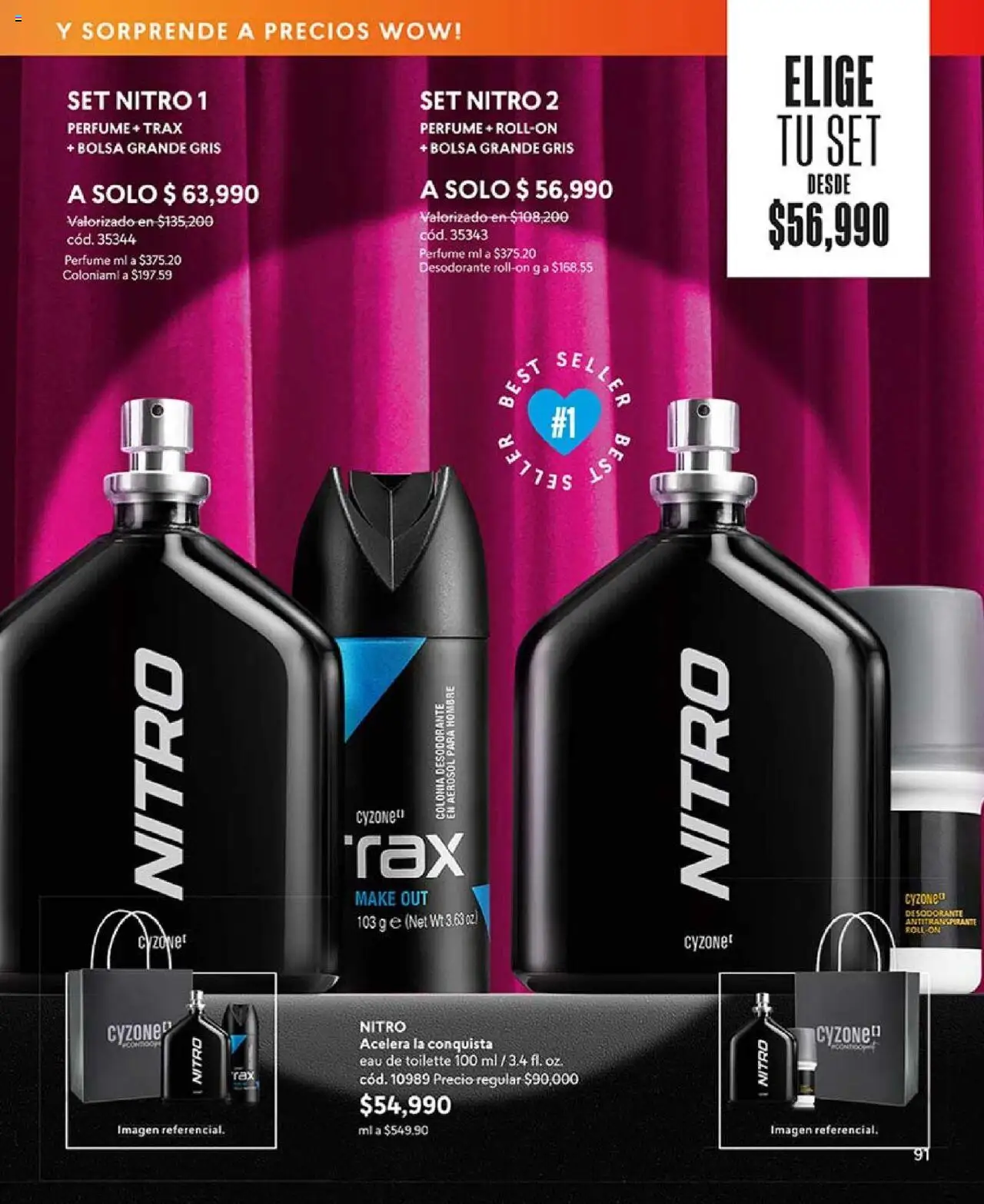 CyZone revista - valida desde el 18.08.2025 | Página: 91 | Productos: Bolsa, Perfume, Eau de toilette, Desodorante