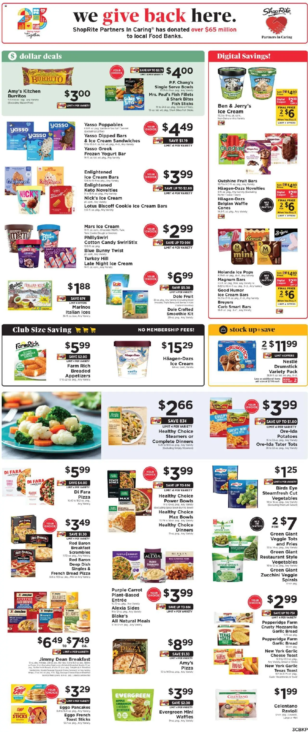 ShopRite Weekly Ad 2 - valid from 17.08.2025 | Page: 4 | Products: Cream, Potatoes, Vegetables, Sauce