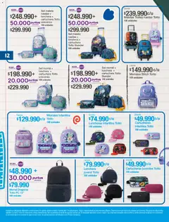 Jumbo - Regresa a clase -  Vista previa de la revista de la tienda Jumbo valido desde el 14.01.2026 | Página: 12 | Productos: Maleta, Sobre, Lonchera, Morral