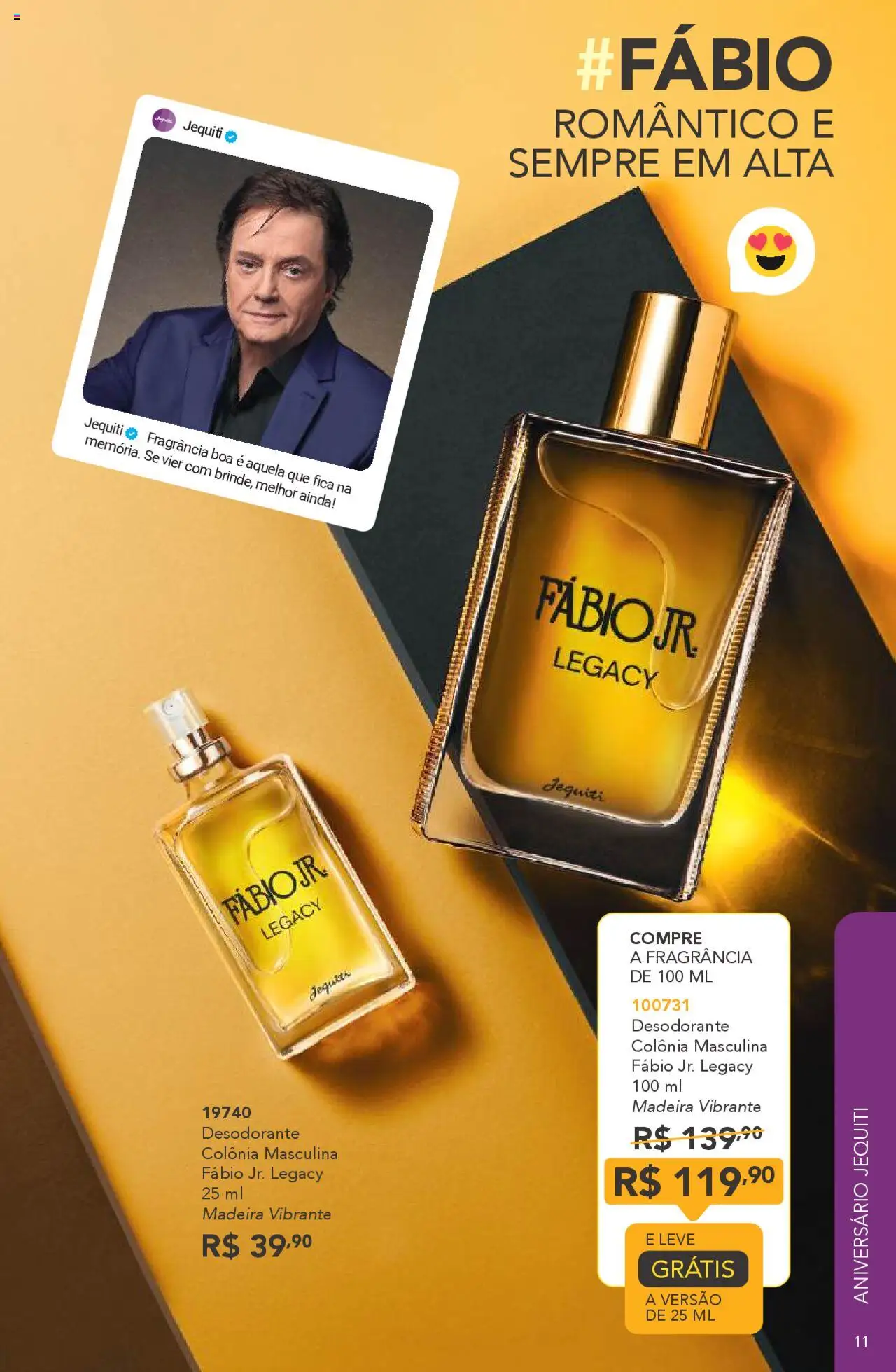 Jequiti Folheto - válido de 03.10.2025 | Página: 11 | Produtos: Fragrância, Desodorante