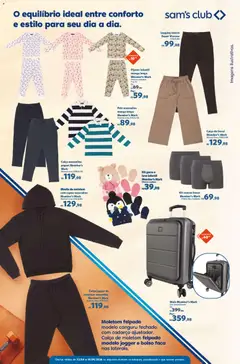 Sam's Club - Ofertas da semana - Pré-Visualização do folheto da loja Sam's Club, válido de 22.04.2026 | Página: 15 | Produtos: Moletom, Capuz, Calça, Cuecas