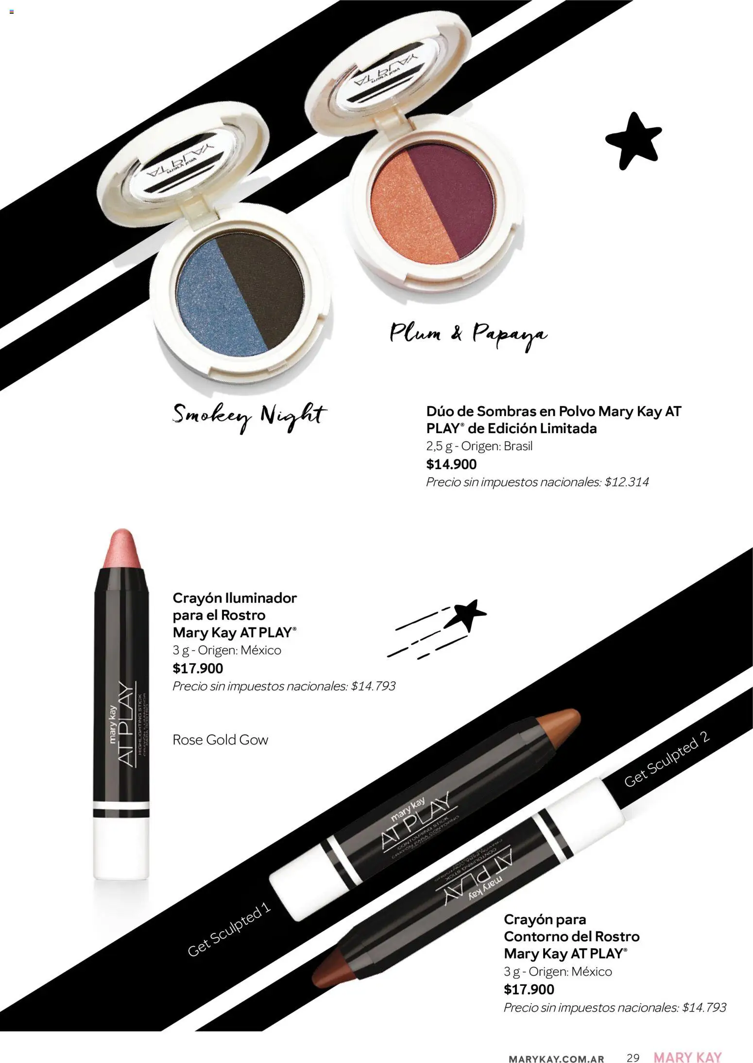 Mary Kay catálogo │ válido desde el 02.01.2026 | Página: 29 | Productos: Iluminador, Polvo, Contorno