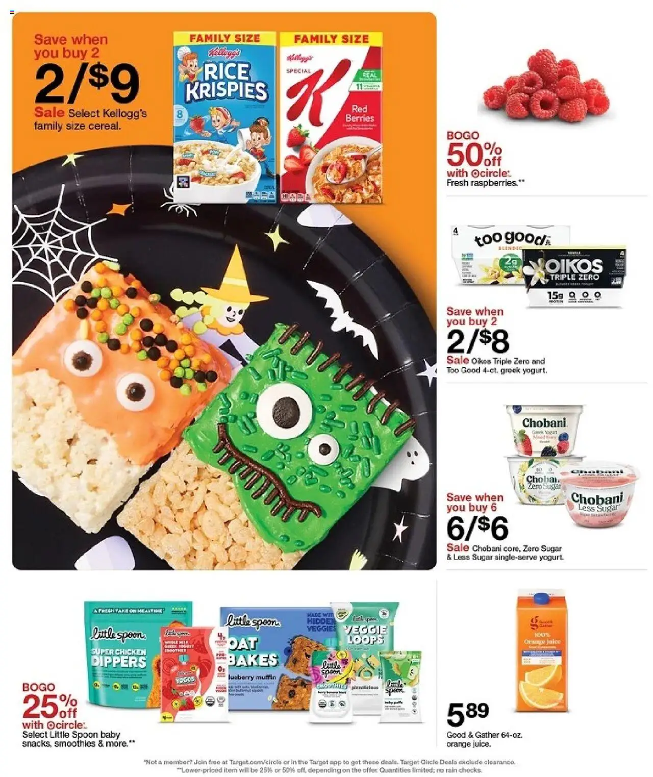 Target Weekly Ad - valid from 19.10.2025 | Page: 7 | Products: Juice, Rice, Sugar, Muffin