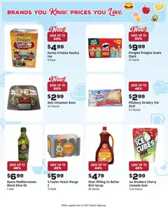 Preview of Grocery Outlet weekly ads valid from 24.12.2025 | Page: 4 | Products: Cat Food, Butter, Peach, Player