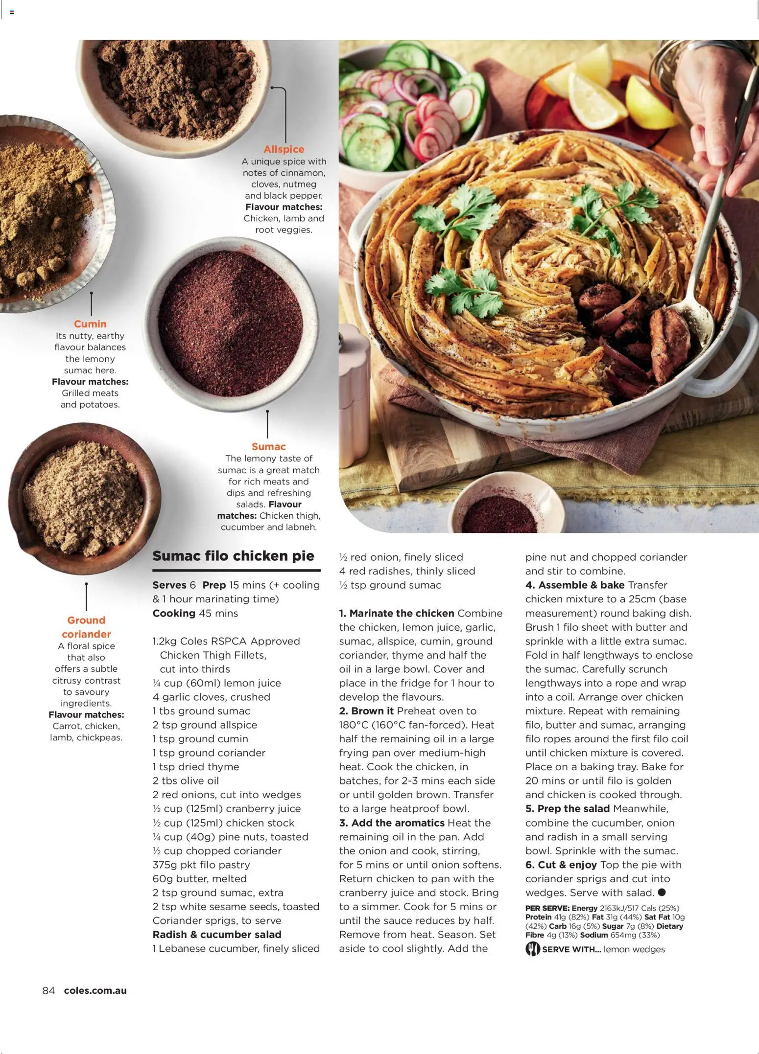 Coles catalogue - valid from 02.04.2026 | Page: 84 | Products: Butter, Salad, Sugar, Lemon