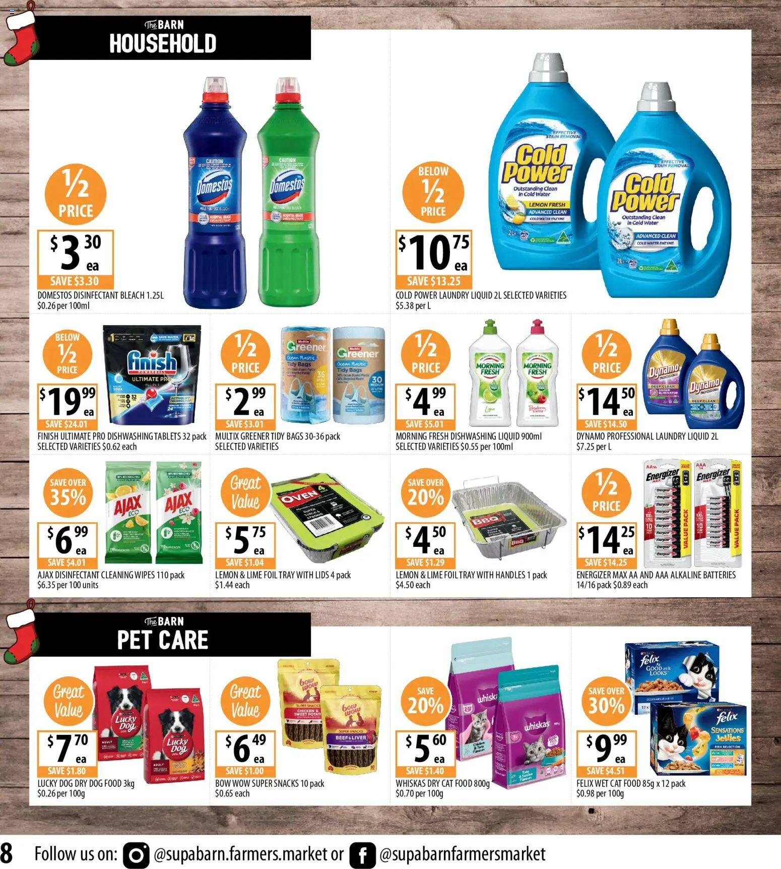 Supabarn catalogue - valid from 03.12.2025 | Page: 8 | Products: Lemon, Batteries, Oven, Tablets