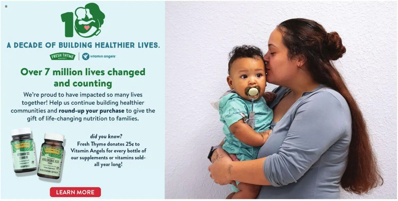 Fresh Thyme Weekly Ad - IL - valid from 10.12.2025 | Page: 13 | Products: Vitamin