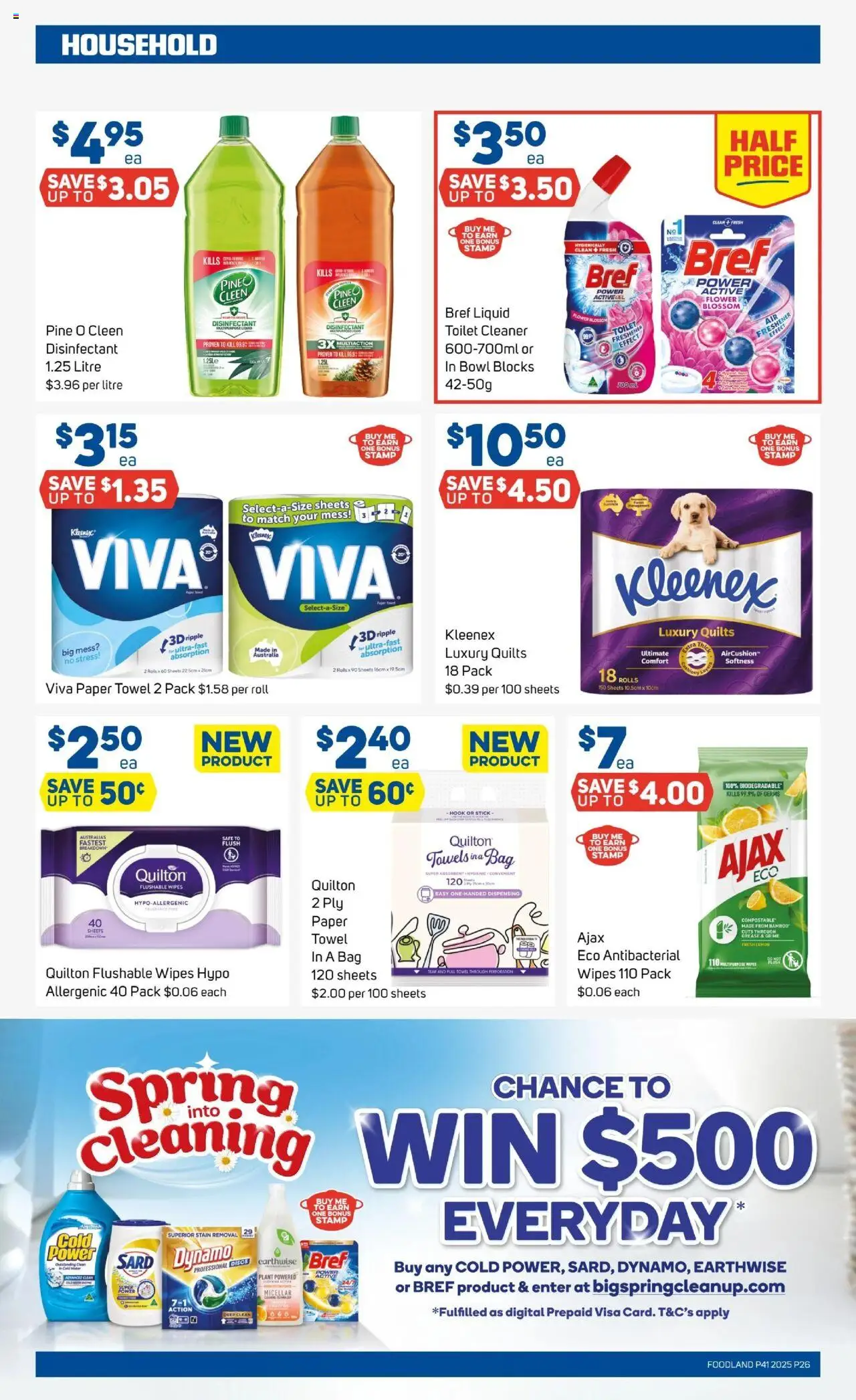 Foodland catalogue - valid from 08.10.2025 | Page: 24 | Products: Household, Cleaner, Digital, Multipurpose