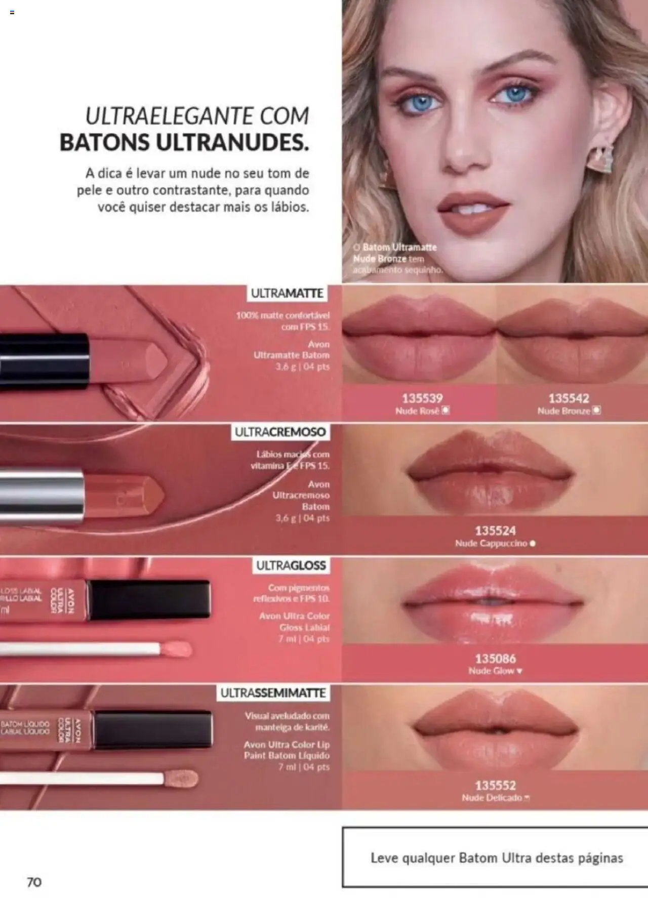 Avon Folheto - válido de 26.09.2025 | Página: 234 | Produtos: Batom, Gloss labial, Manteiga