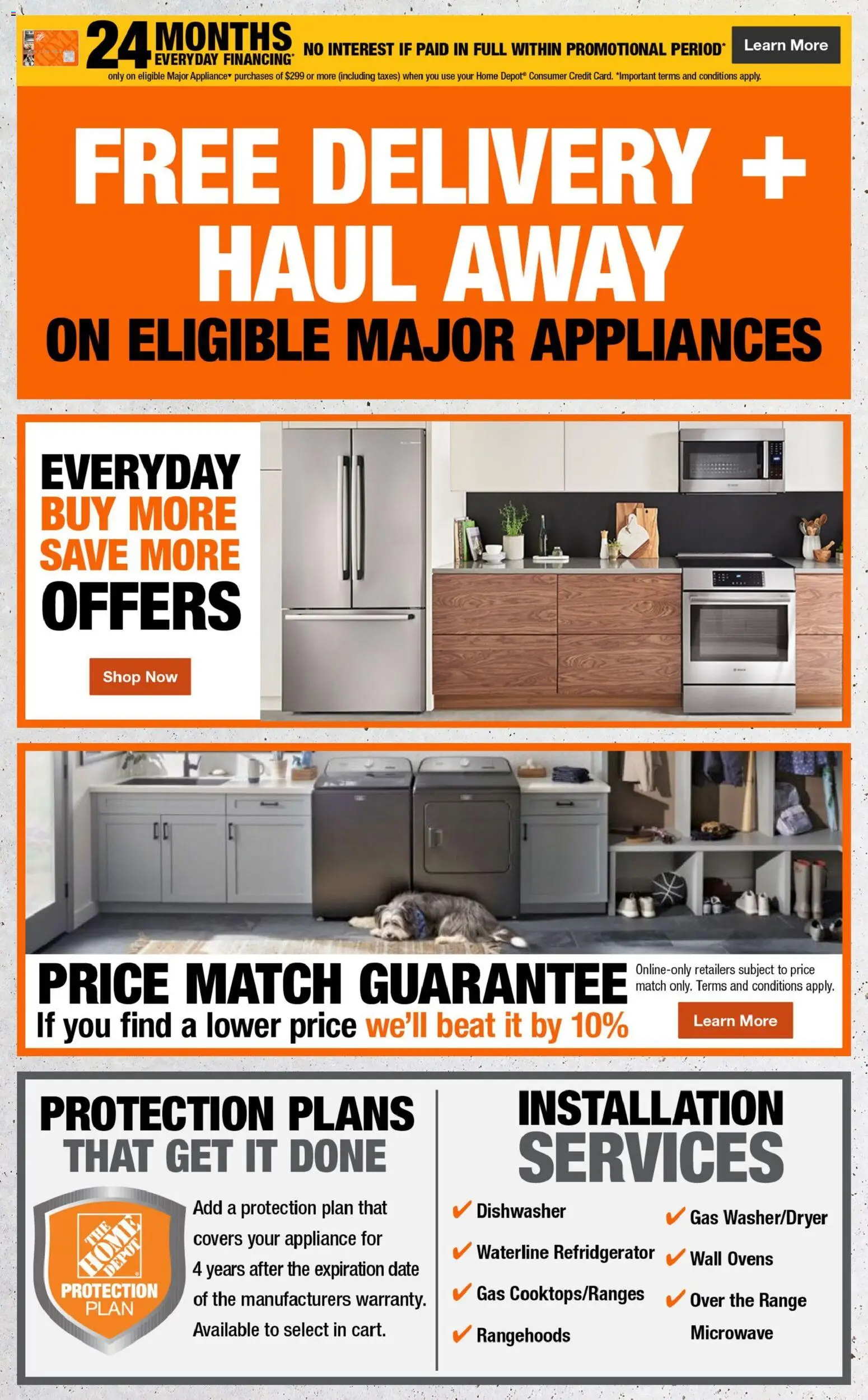 Home Depot flyer valid from 01.01.2026 | Page: 9 | Products: Dishwasher