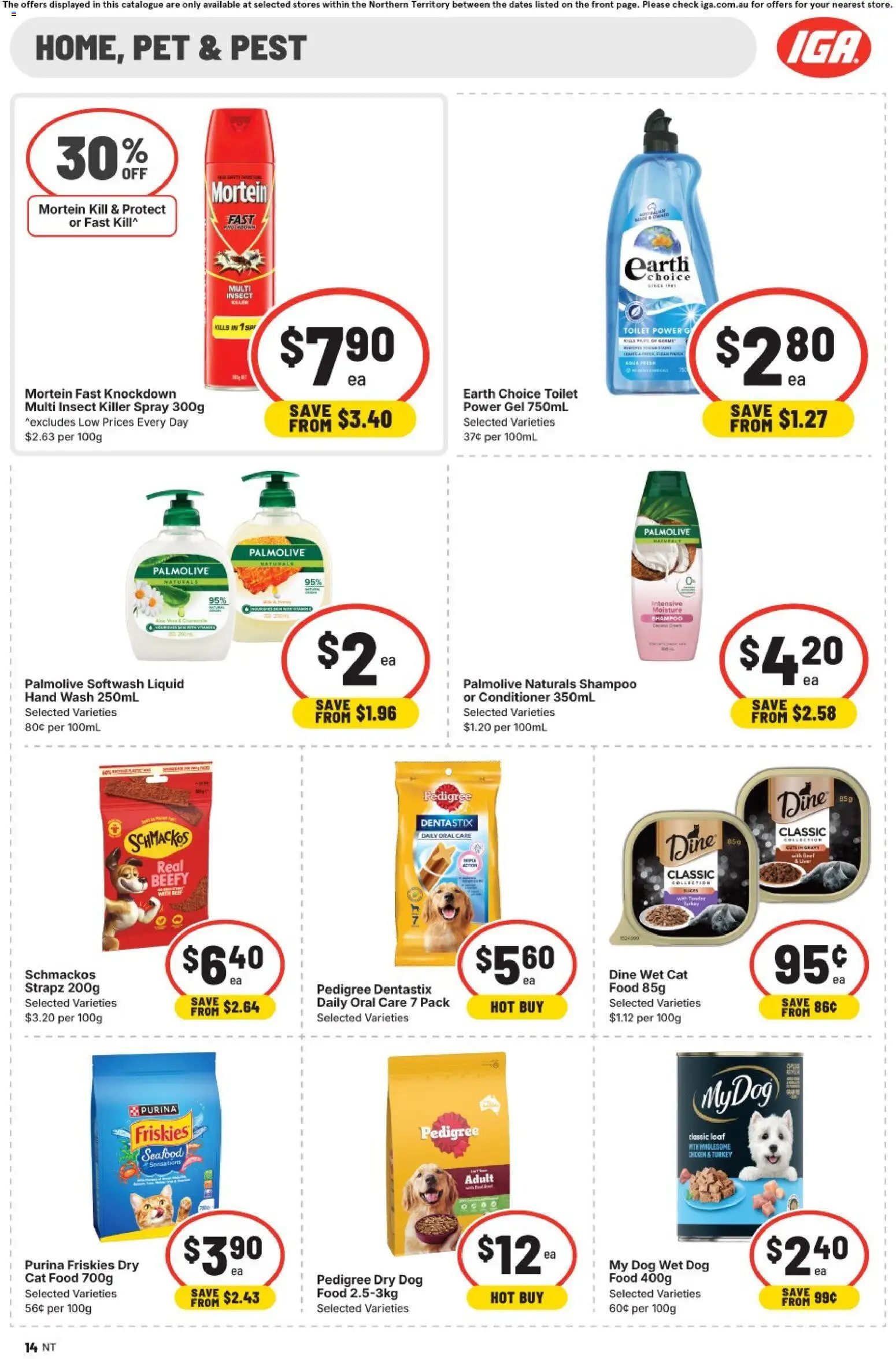 IGA catalogue - valid from 31.12.2025 | Page: 14 | Products: Fragrance, Light, Laundry