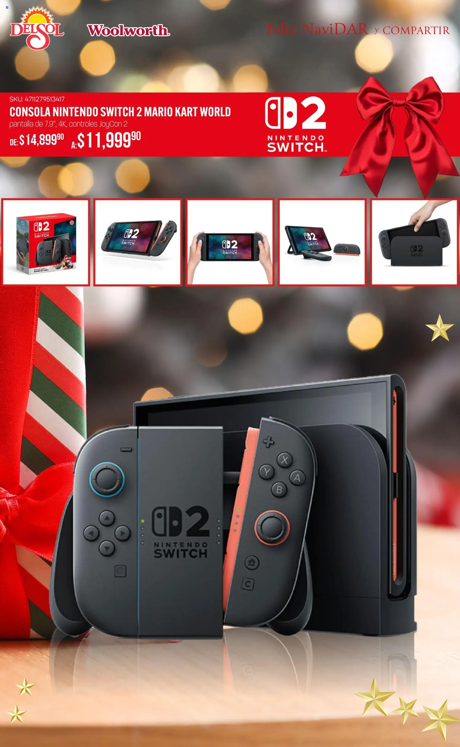 Nuevas ofertas de Del Sol y Woolworth válidas en toda la República Mexicana desde el 06.11.2025. ¡Encuentra las mejores ofertas en Del Sol y Woolworth catálogo Regalos 2025! | Página: 10