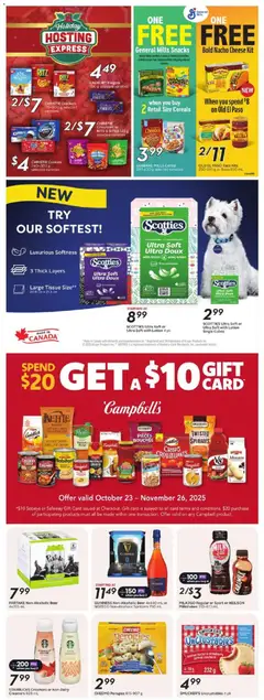 Preview of Safeway flyer - ON from shop Safeway valid from 23.10.2025 | Page: 23 | Products: Cookies, Milk, Butter, Cheese