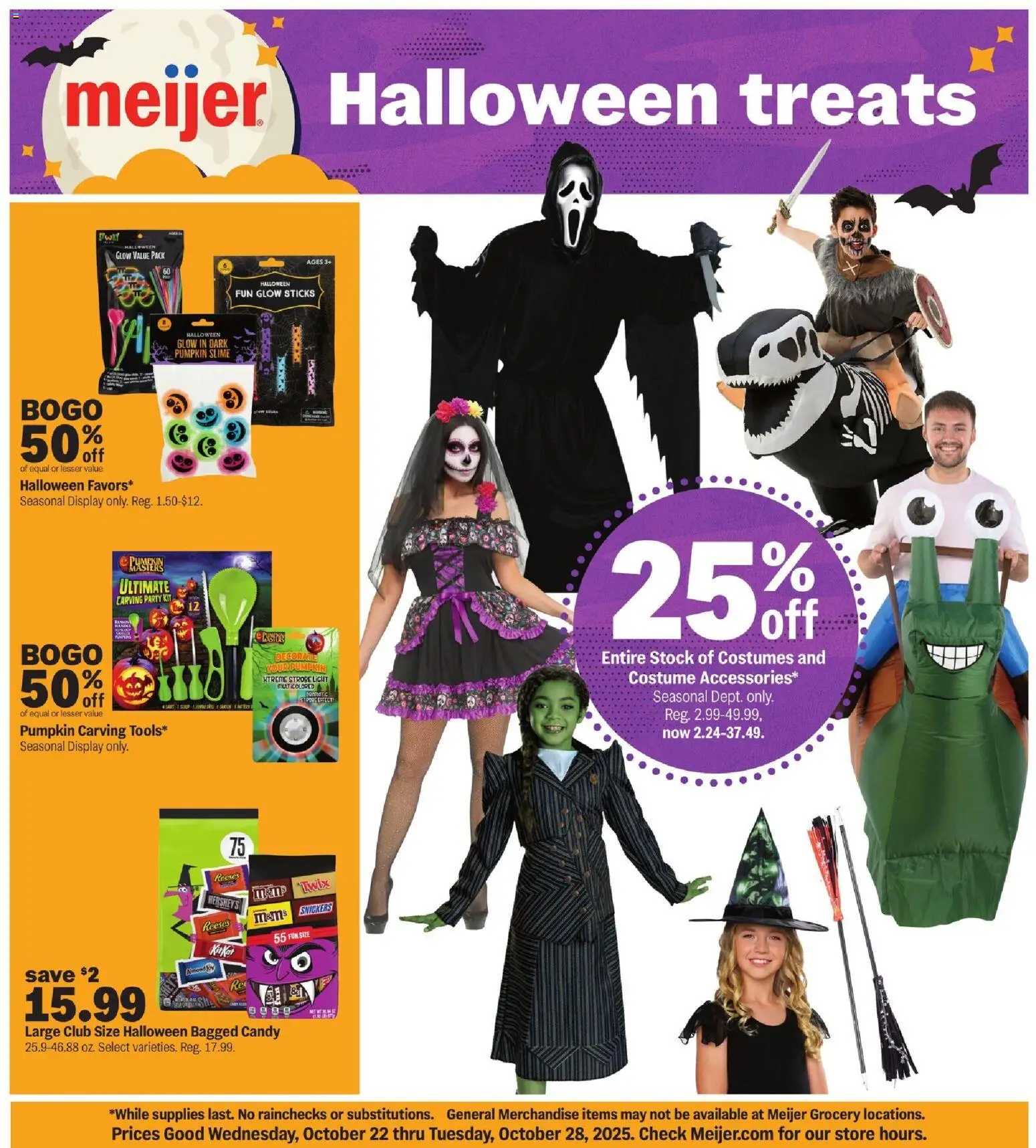 Meijer Pullout GM - MI - valid from 22.10.2025 | Page: 1 | Products: Pumpkin