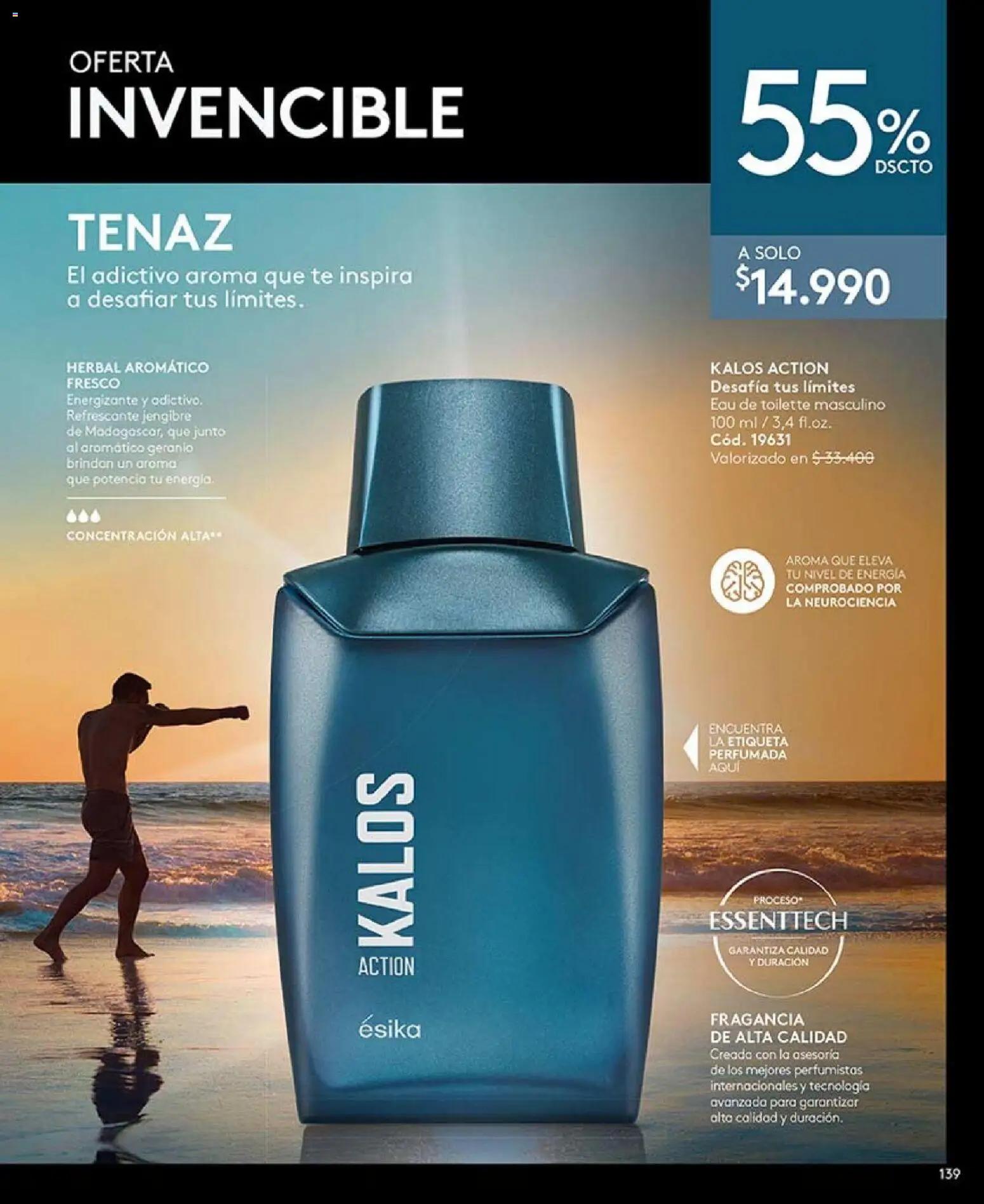 Catálogo Ésika Campaña 4 │ válido desde el 15.02.2026 | Página: 139 | Productos: Fragancia, Eau de toilette, Jengibre, Té