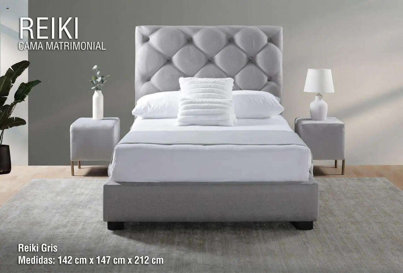 Nuevas ofertas de Muebles Dico válidas en toda la República Mexicana desde el 12.03.2025. ¡Encuentra las mejores ofertas en Muebles Dico catálogo Camas Tapizadas ! | Página: 9 | Productos: Cama