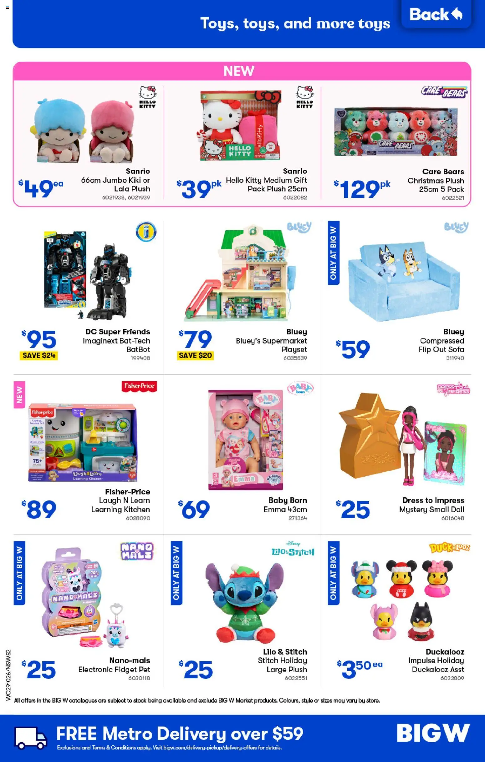 Woolworths catalogue - valid from 29.10.2025 | Page: 52 | Products: Sofa, Dress, Nano