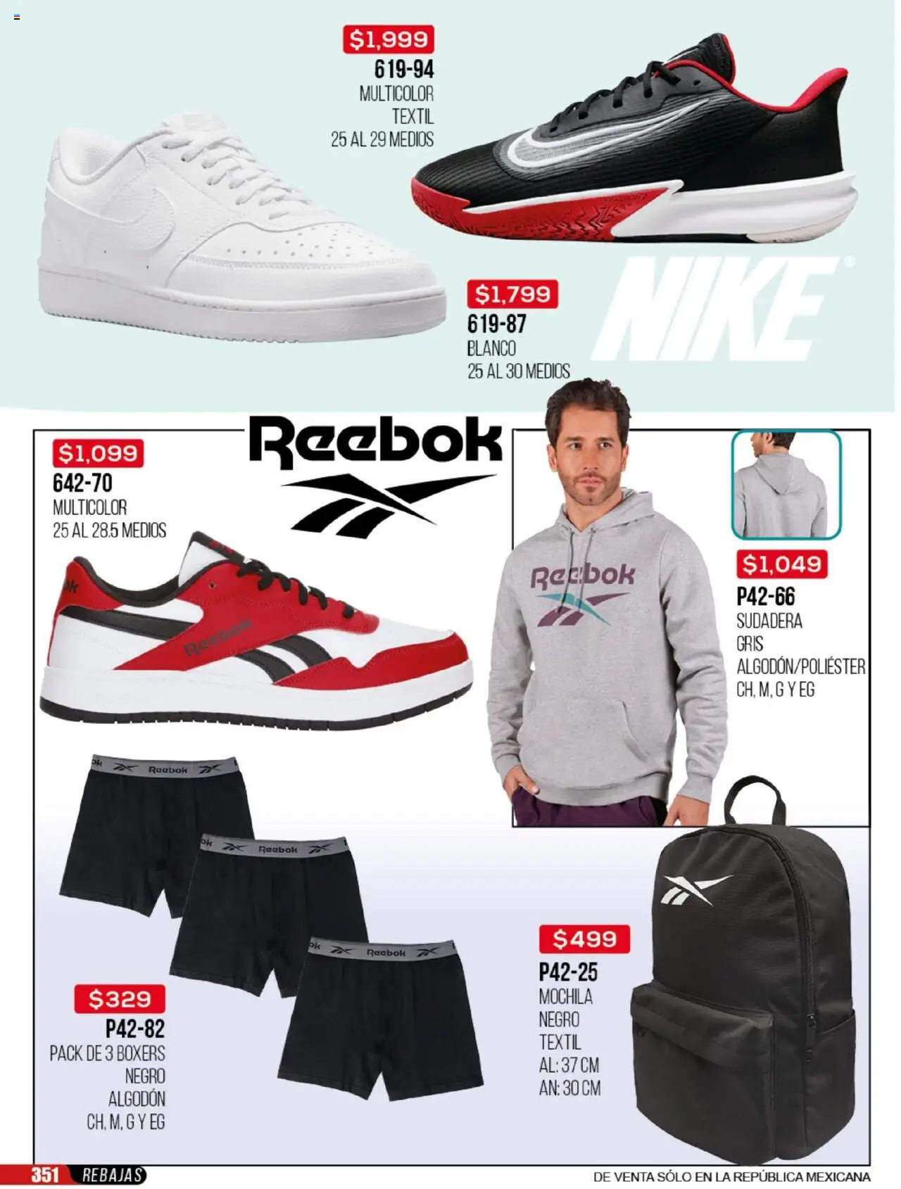 Nuevas ofertas de Cklass válidas en toda la República Mexicana desde el 30.05.2025. ¡Encuentra las mejores ofertas en Cklass catálogo Rebajas Ropa! | Página: 613 | Productos: Boxers, Mochila, Algodón, Sudadera