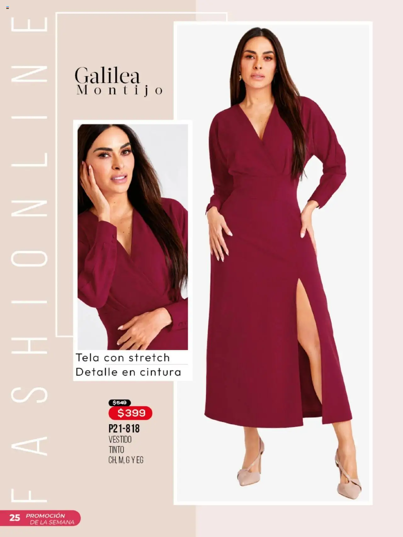 Nuevas ofertas de Cklass válidas en toda la República Mexicana desde el 15.09.2025. ¡Encuentra las mejores ofertas en Cklass - Catálogo Promo Semanal! | Página: 26 | Productos: Vestido