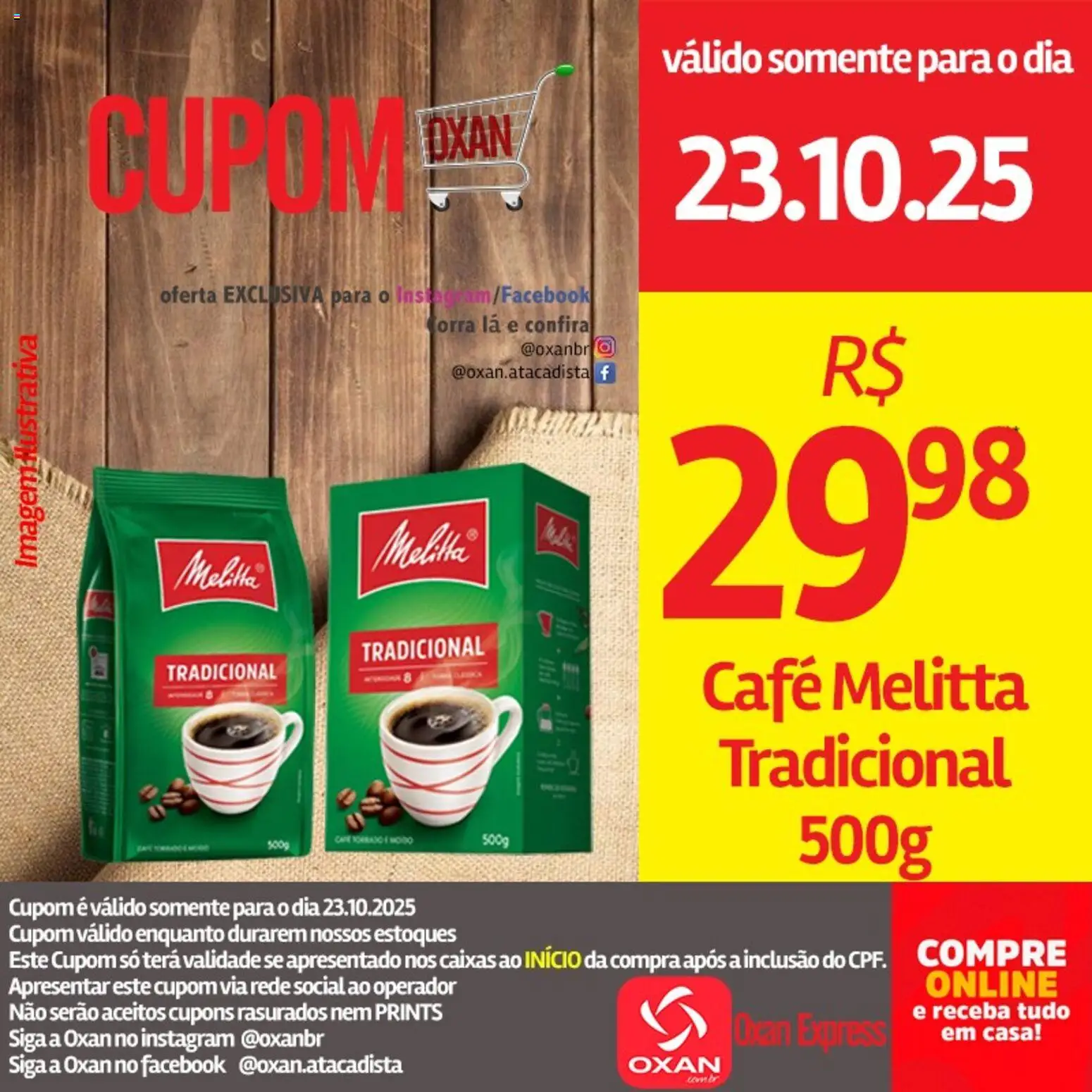 Oxan Atacadista Folheto - válido de 23.10.2025 | Página: 5 | Produtos: Café