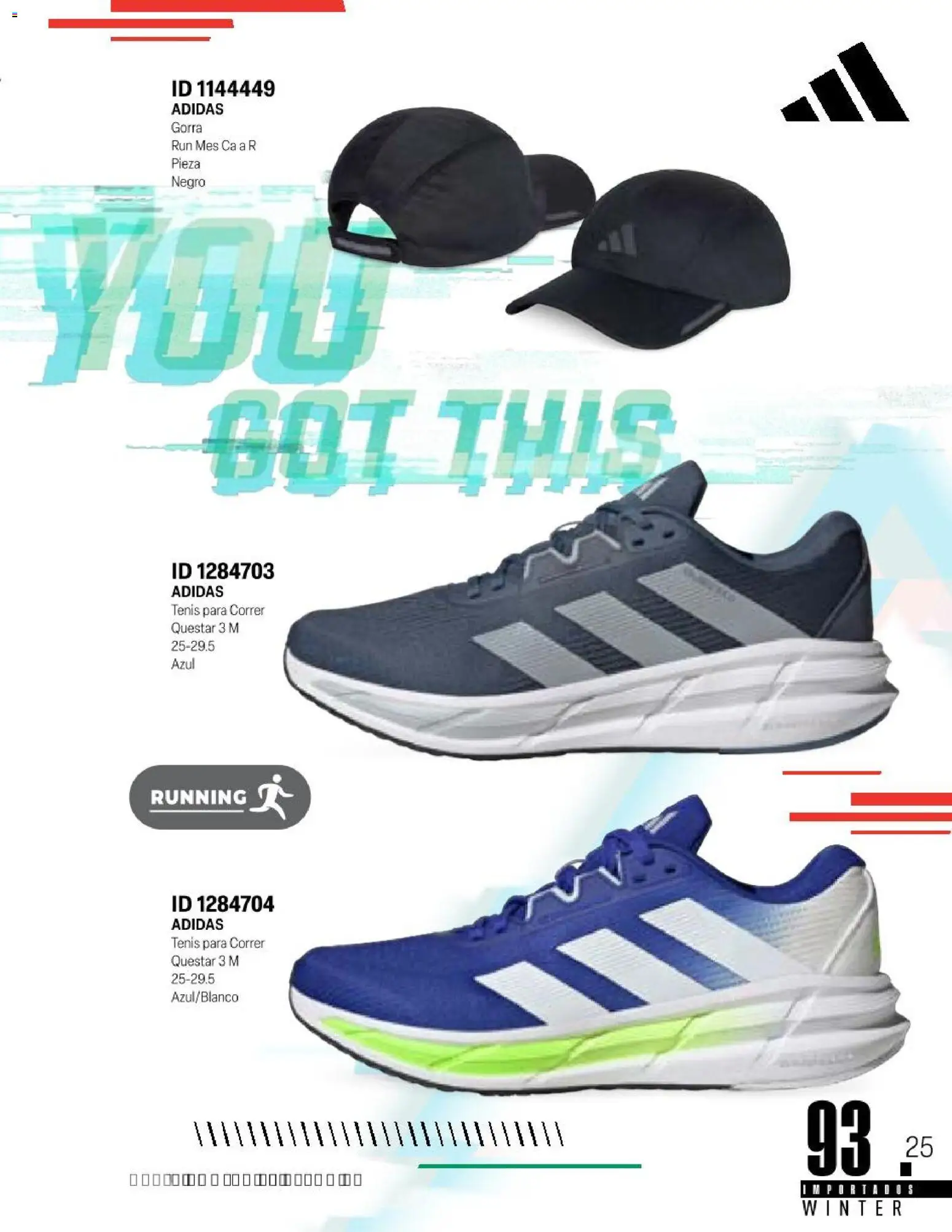 Nuevas ofertas de Price Shoes válidas en toda la República Mexicana desde el 11.11.2025. ¡Encuentra las mejores ofertas en Price Shoes catálogo Importados Winter 2025  ! | Página: 93 | Productos: Tenis, Gorra