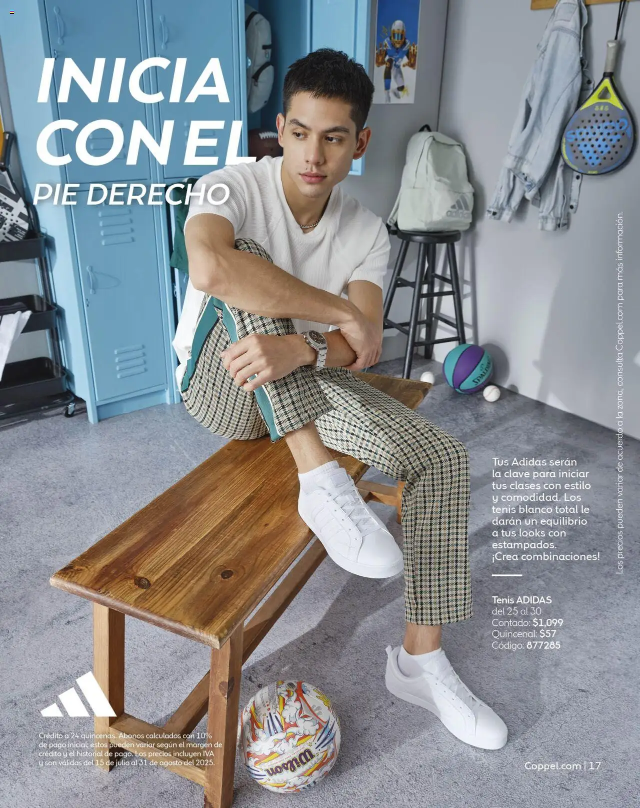 Nuevas ofertas de Coppel válidas en toda la República Mexicana desde el 01.07.2025. ¡Encuentra las mejores ofertas en Coppel catálogo Verano! | Página: 17 | Productos: Tenis