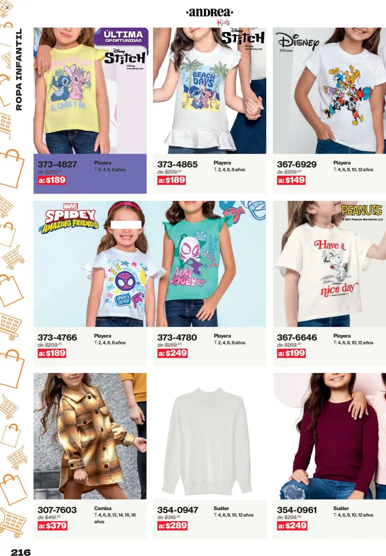 Nuevas ofertas de Andrea válidas en toda la República Mexicana desde el 10.08.2025. ¡Encuentra las mejores ofertas en Andrea - Catálogo Outlet! | Página: 216 | Productos: Suéter, Camisa, Ropa, Playera
