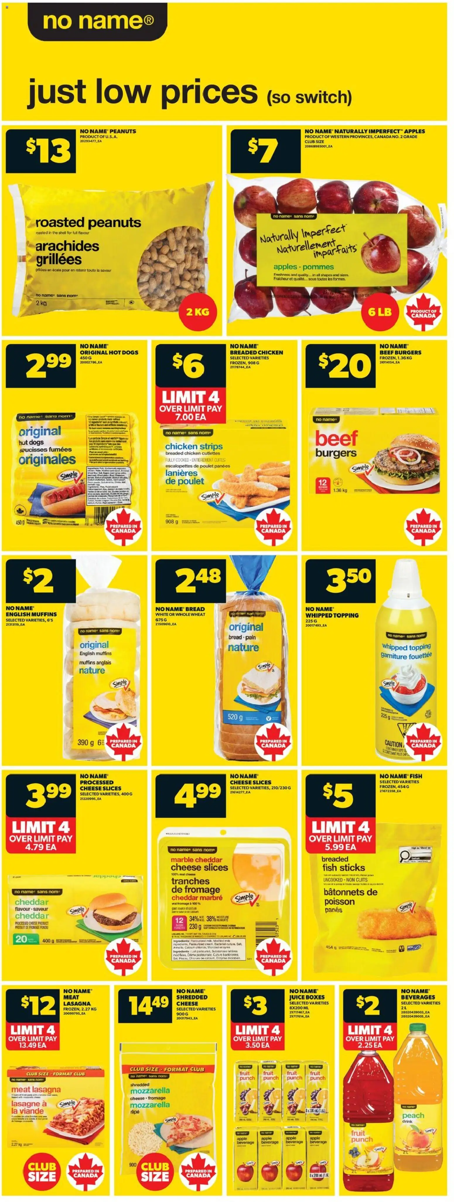 Real Canadian Superstore flyer valid from 30.04.2026 | Page: 18 | Products: Fish, Bread, Chicken, Apples