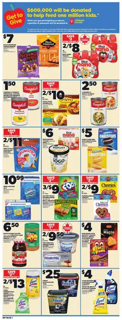 Preview of Loblaws weekly flyer / circulaire from shop Loblaws valid from 23.10.2025 | Page: 10 | Products: Cheese, Yogurt, Chocolate, Chicken