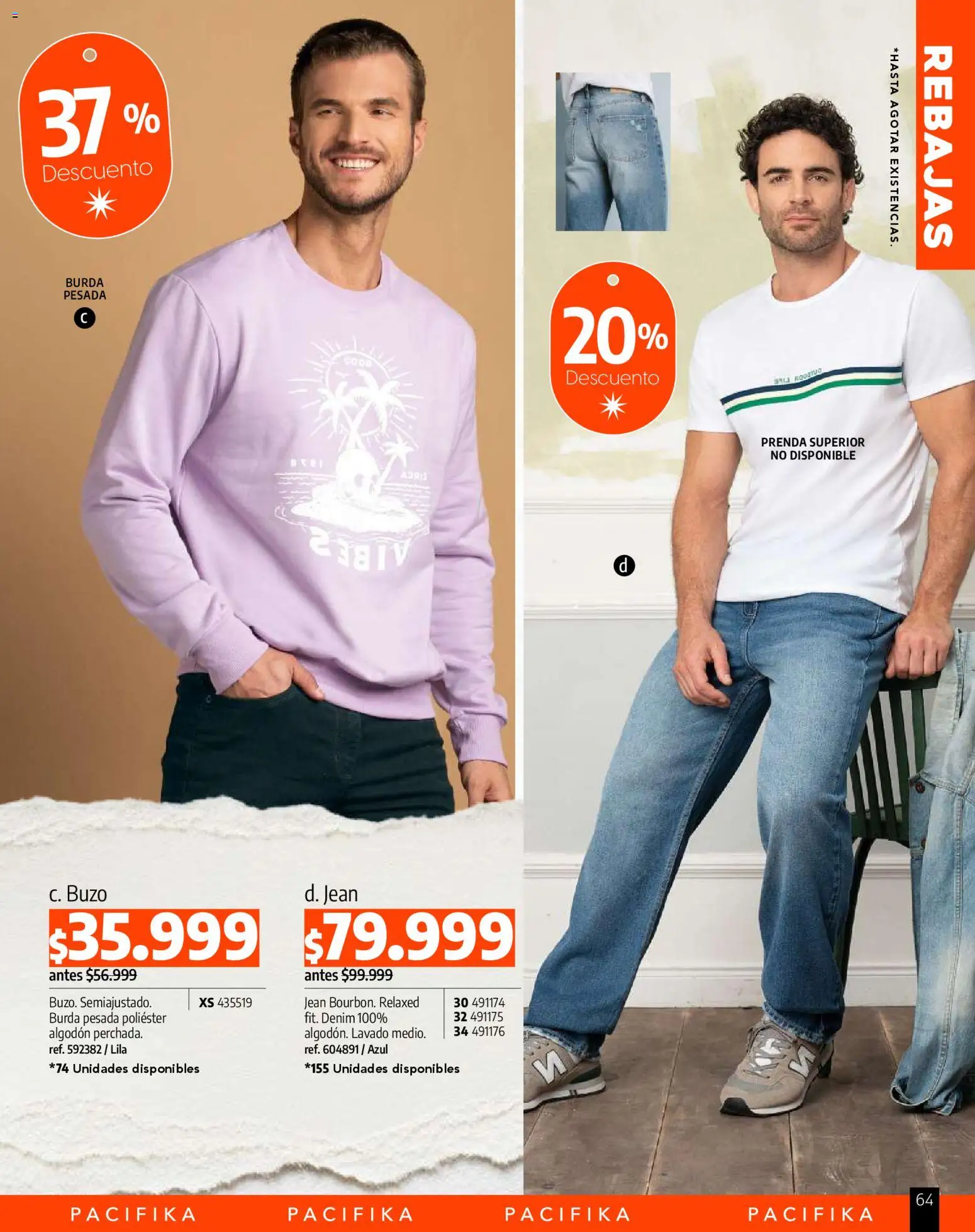 Pacifika revista - valida desde el 01.02.2026 | Página: 285 | Productos: Algodón, Jean, Buzo