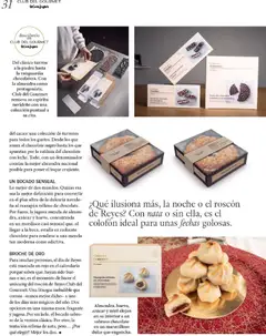 Vista previa de El Corte Inglés catálogo Gourmet, nuevo folleto de la tienda, válido en México a partir del 11.12.2025 | Página: 31 | Productos: Chocolate, Almendra, Turrón, Radiante