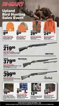 Preview of Bi-Mart weekly ads valid from 19.08.2025
